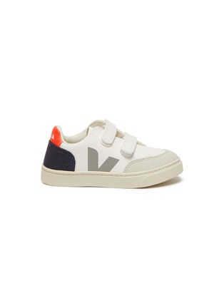 Main View - Click To Enlarge - VEJA - V-12' ChromeFree Leather Velcro Toddler Sneakers