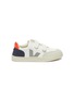 Main View - Click To Enlarge - VEJA - V-12' ChromeFree Leather Velcro Kid's Sneakers