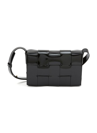 Main View - Click To Enlarge - BOTTEGA VENETA - Cassette' Intrecciato Leather Crossbody Bag