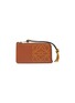 Main View - Click To Enlarge - LOEWE - Brand Coin' Anagram Motif Leather Cardholder