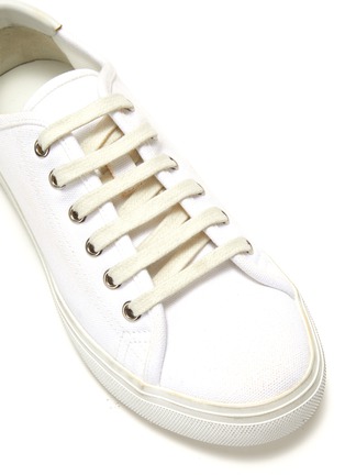 Detail View - Click To Enlarge - SAINT LAURENT - Malibu' Cotton Canvas Used Sneakers
