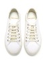 Figure View - Click To Enlarge - SAINT LAURENT - Malibu' Cotton Canvas Used Sneakers
