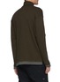 Back View - Click To Enlarge - THE VIRIDI-ANNE - Layered Cuff Turtleneck Wool Sweater