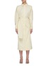 Main View - Click To Enlarge - C/MEO COLLECTIVE - Adelina' Belted Shirt Dress