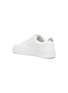  - STARWALK - Triple White Leather Lace Up Sneakers