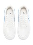 Detail View - Click To Enlarge - STARWALK - Blue Leather Lace Up Sneakers