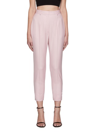 Main View - Click To Enlarge - ALEXANDER MCQUEEN - Cropped Tailored Wool Pants