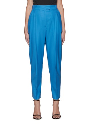 Main View - Click To Enlarge - ALEXANDER MCQUEEN - Cropped Tailored Wool Pants