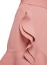  - ALEXANDER MCQUEEN - SLEEVELESS RUFFLE DETAIL MINI DRESS