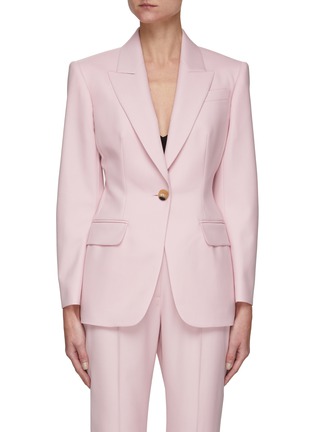 Main View - Click To Enlarge - ALEXANDER MCQUEEN - Classic Single Breasted Blazer