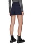 Back View - Click To Enlarge - ALEXANDER MCQUEEN - Button-Embellished Mini Wool Shorts