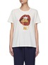 Main View - Click To Enlarge - R13 - ‘Bling’ Graphic Print Cotton Cashmere Blend T-Shirt