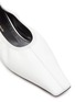Detail View - Click To Enlarge - PROENZA SCHOULER - LAMBSKIN LEATHER FLAT TRAP BALLERINAS