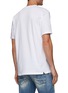 Back View - Click To Enlarge - DENHAM - Lukas' Sashiko Tiger Logo Print Cotton T-shirt