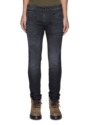 Main View - Click To Enlarge - DENHAM - Bolder Freemove' Dark Wash Skinny Jeans