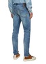 Back View - Click To Enlarge - DENHAM - BOLT' FREEMOVE RICO REPAIR GOTS ARCHIVE INSPIRED MEDIUM WASH JEANS
