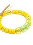 Detail View - Click To Enlarge - LAUREN RUBINSKI - Love beads by LR 'Happy' Beaded Bracelet