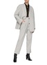 Figure View - Click To Enlarge - THE FRANKIE SHOP - Bea' Pleated Suit Pants