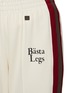  - ACNE STUDIOS - Side stripe logo print jogger pants