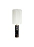 FORNASETTI - CYLINDRICAL PLEATED LAMPSHADE — WHITE