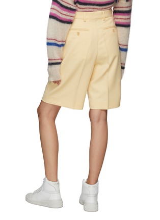 Back View - Click To Enlarge - ACNE STUDIOS - High Rise Suiting Bermuda Shorts