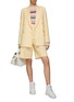 Figure View - Click To Enlarge - ACNE STUDIOS - High Rise Suiting Bermuda Shorts