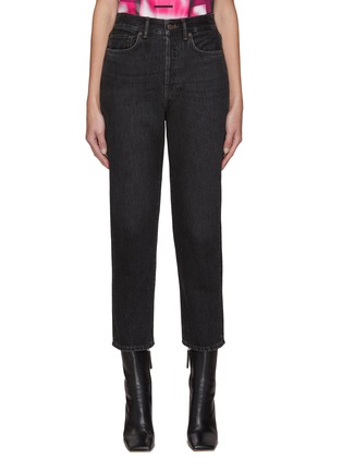 Main View - Click To Enlarge - ACNE STUDIOS - Vintage Wash Cropped Slim Jeans
