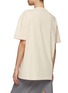 Back View - Click To Enlarge - ACNE STUDIOS - Airbrushed logo print cotton t-shirt