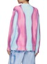 Back View - Click To Enlarge - ACNE STUDIOS - Swirly duo-tonal print sweater