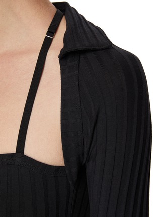  - HELMUT LANG - Shrug Detail Rib Knit Dress