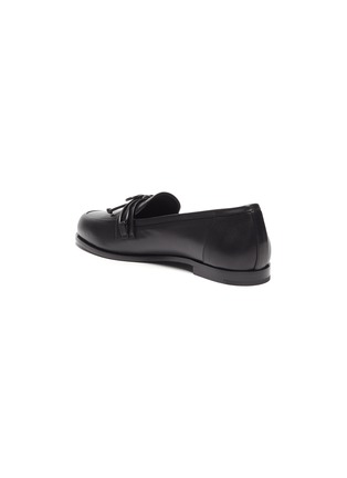  - TOTEME - Top Bow Round Toe Leather Loafers