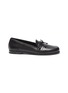 Main View - Click To Enlarge - TOTEME - Top Bow Round Toe Leather Loafers