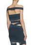 Back View - Click To Enlarge - DION LEE - CROSS RIB BUSTIER OFF SHOULDER STRAP TOP