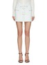 Main View - Click To Enlarge - DION LEE - LACED TAILORED MINI SKIRT