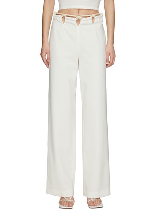 Main View - Click To Enlarge - DION LEE - ROPE MACRAME PANTS