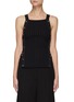 Main View - Click To Enlarge - DION LEE - LACE UP EYELET TANK TOP