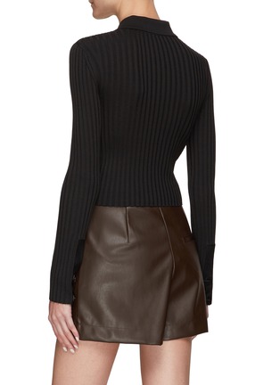 Back View - Click To Enlarge - DION LEE - LATCH HOOK CARDIGAN