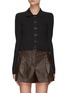 Main View - Click To Enlarge - DION LEE - LATCH HOOK CARDIGAN