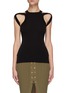 Main View - Click To Enlarge - DION LEE - CUT OUT SHOULDER TANK TOP