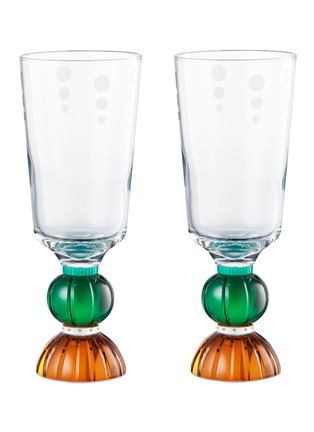 Main View - Click To Enlarge - REFLECTIONS COPENHAGEN - WINDSOR TALL CRYSTAL GLASS - SET OF 2