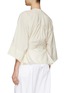 Back View - Click To Enlarge - LEMAIRE - PLEATED COTTON BLEND BLOUSE