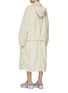 Back View - Click To Enlarge - LEMAIRE - BELTED WAIST HIGH NECK PARACHUTE PARKA