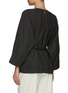 Back View - Click To Enlarge - LEMAIRE - SELF TIE WAIST BATWING SLEEVE BLOUSE