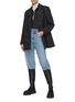 Figure View - Click To Enlarge - BLAZÉ MILANO - Sphere Pocket Opening Double Breast Check Coat