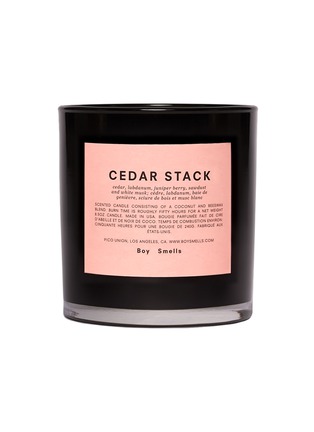 Main View - Click To Enlarge - BOY SMELLS - COCONUT AND BEESWAX CANDLE - CEDAR STACK 240g