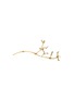 Main View - Click To Enlarge - GOOSSENS - x Harumi Klossowska de Rola 24K Gold Plated Brass Rock Crystal Pearl Mistletoe Branch