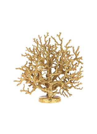 Main View - Click To Enlarge - GOOSSENS - 24K Gold Plated Brass Coral Tree Candelabrum