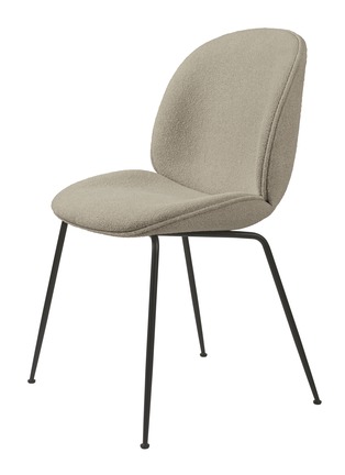 Main View - Click To Enlarge - GUBI - Beetle Dining Chair — Light Boucle