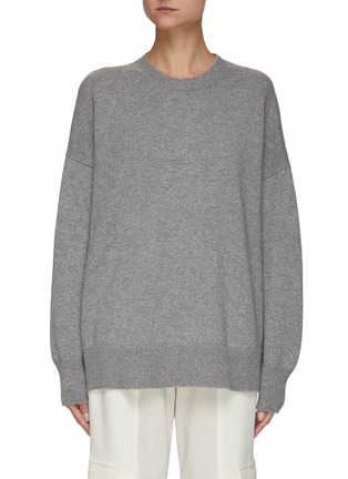 Main View - Click To Enlarge - LOEWE - Relaxed Fit Cashmere Knit Sweater