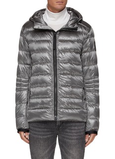 silver packable down jacket